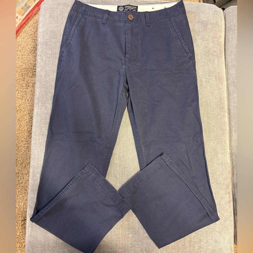 American Eagle Outfitters Blue Chinos Classic Style